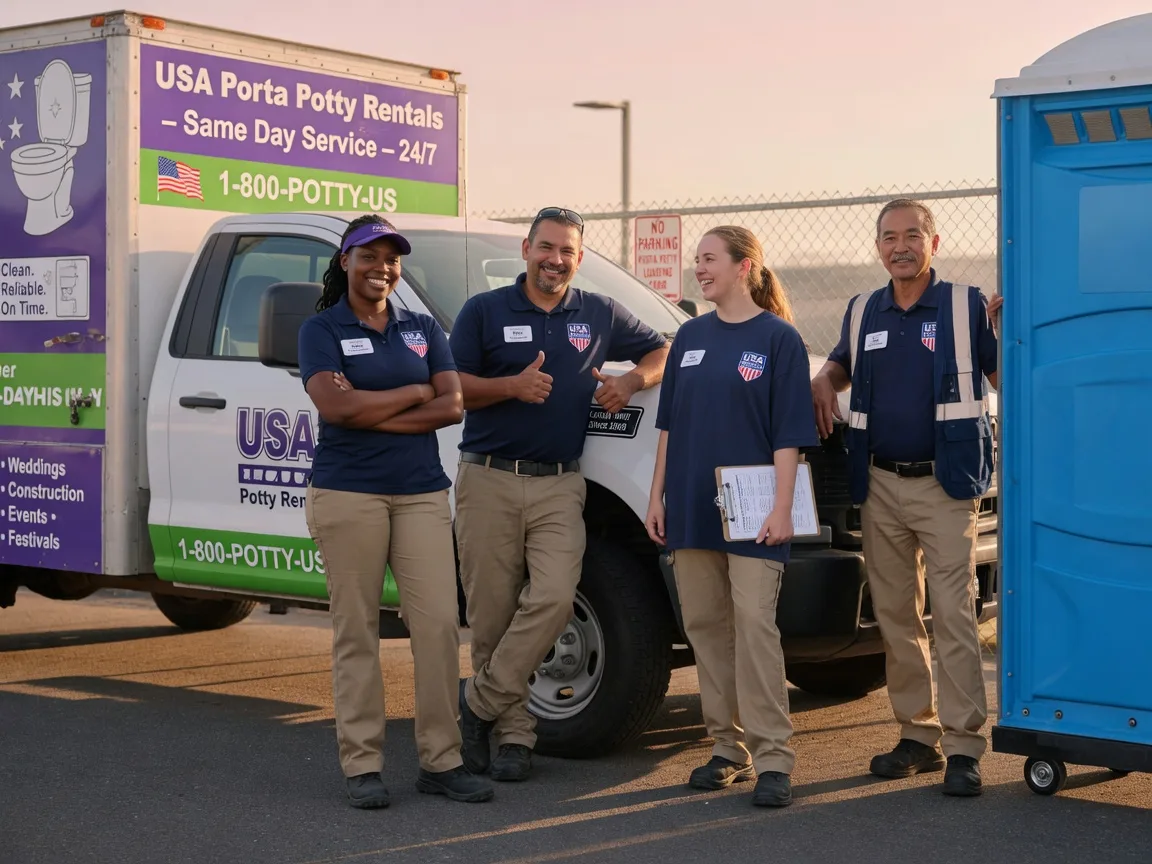 Porta Potty Rental company in Coulterville, CA